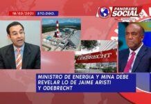 18-03-2021 / Ministro de Energía y Mina debe revelar lo de Jaime Aristi y Odebrecht
