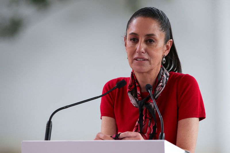 Imagen de archivo. La alcaldesa de Ciudad de México, Claudia Sheinbaum, en un acto público.