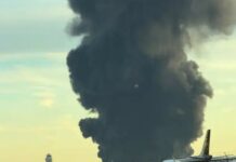 Avión de carga se estrella cerca del aeropuerto de Louisville en Kentucky y deja varios heridos