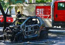 El 87 % de los incendios en el Distrito Nacional se origina por fallas eléctricas, según bomberos