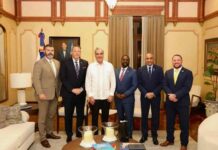 Misión de la DEA visita a Abinader y lo felicita por su apoyo en lucha contra el narcotráfico