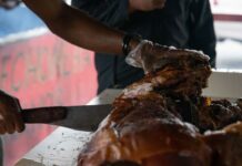 Los comerciantes aseguran precios estables para Navidad; la pierna de cerdo costará hasta RD$130