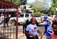 Dos grupos se enfrentan a pedradas en El Pedregal por estación de reciclaje