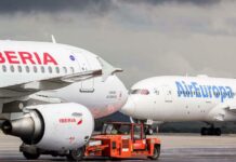 Aerolíneas españolas cancelan sus vuelos a Venezuela tras aviso de agencia de EE. UU.