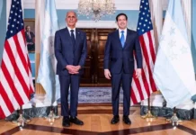 Marco Rubio recibe al presidente electo Asfura tras su polémica victoria en Honduras