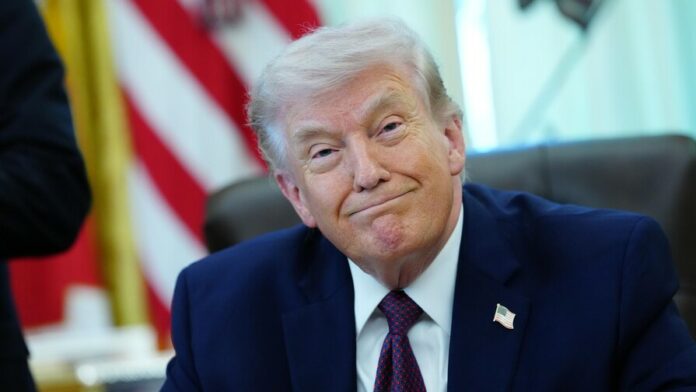 US President Donald Trump signs executive order on election integrity