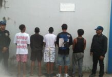 Policía apresa a cinco hombres por prenderle fuego a un gato en Sabana Perdida