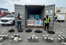 Ocupan 123 kilos de cocaína en Puerto Multimodal Caucedo
