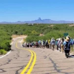 Arranca ‘Caminata del Sendero Migrante’ para honrar a más de 8 mil muertos en la frontera de EEUU