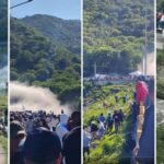 La Policía arrestó a 20 personas por incidentes en manifestación contra minería en San Juan