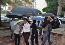 Suben a 12 las provincias en alerta amarilla y seis en verde por lluvias por inundaciones