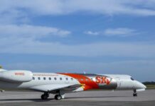 Vuelo de SKYhigh Dominicana que iba a Martinica regresa al AILA tras falla de presurización