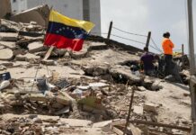 Asciende a 1,719 la cifra de muertos por el doble terremoto en Venezuela