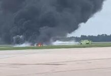 Mueren piloto y copiloto tras accidente aeronave La Romana
