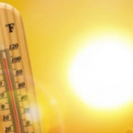 Mucho calor, polvo del Sahara, chubascos y tronadas en la RD