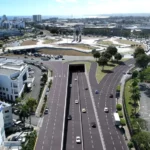 Inauguran túnel de la Plaza de la Bandera