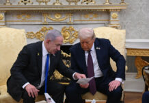 Donald Trump y Netanyahu se reúnen por primera vez desde el estallido de la guerra en Oriente Medio
