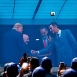 Trump saluda a Felipe VI y Pedro Sánchez en la Final del Mundial 2026