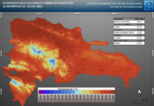 Este martes sigue el calor extremo en República Dominicana y aguaceros en algunas provincias