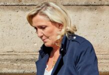 Le Pen reconoce que no podrá ser candidata si es condenada a un brazalete electrónico