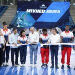 Abinader inaugura pabellones voleibol y taekwondo para JCC