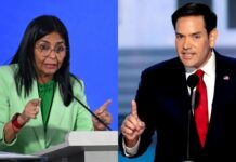 El Gobierno de Trump pide a la fiscalía dar inmunidad judicial a Delcy Rodríguez en EE.UU.