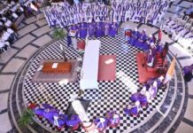 Sepultan a monseñor Gabriel Antonio Camilo en la cripta de la Catedral de La Vega