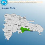 Gran Santo Domingo y San Cristóbal en alerta verde ante onda tropical