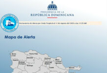 Gran Santo Domingo y San Cristóbal en alerta verde ante onda tropical