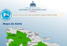 COE coloca nueve provincias y el Distrito Nacional en alerta verde por lluvias