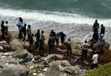 Hallan cadáver de una mujer flotando a orillas del mar en Los Blancos de Barahona