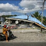 Casi 13,000 desplazados después de mortal terremoto en Indonesia