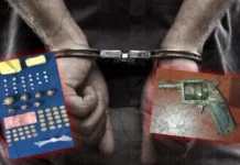 Policía detiene a joven con revólver y ocupa 490 gramos de presuntas drogas en Barahona