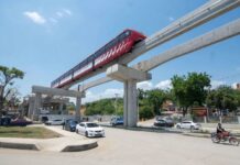 Monorriel de Santiago comenzará pruebas con trenes en octubre y abrirá antes de fin de año