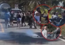 Protesta por desaparición de joven en Nagua termina en enfrentamientos entre policías y comunitarios