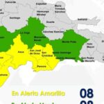 El COE coloca 16 provincias en alerta por lluvias asociadas a una vaguada
