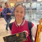 Niña dominicana, campeona de ballet en Panamá