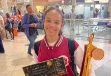 Niña dominicana, campeona de ballet en Panamá
