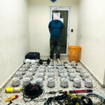 Apresan hombre y le ocupan más de 40 medidores eléctricos en La Vega