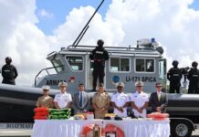 EE. UU. entrega a la Armada Dominicana embarcación de US$1.9 millones para combatir crimen transnacional