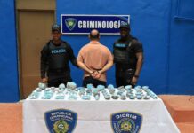 La Policía recupera RD$1.5 millones en larimar que había sido robado en la Zona Colonial